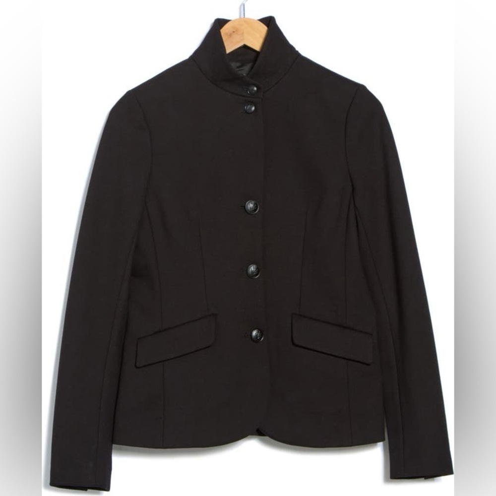 NWT Rag & Bone Sadie Black Slim Fit Ponte Blazer size 6